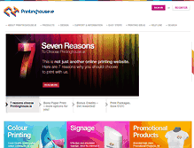 Tablet Screenshot of printinghouse.ie